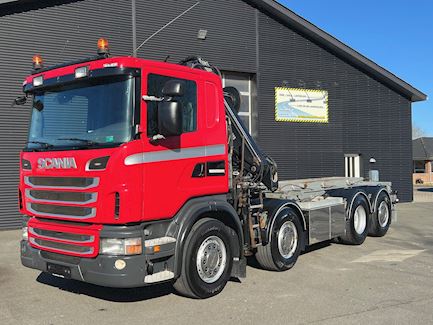 Scania G480 Hiab XS 166-4 + hejs, Hejs/kran
